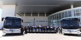 PRESENTAN PRIMEROS AUTOBUSES TOTALMENTE ELÉCTRICOS