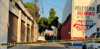 BALEAN A HOMBRE EN LA CALLE RÍO BRAVO EN SAN MIGUEL