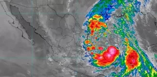 LLEGA NUEVO CICLÓN A LAS COSTAS DE MÉXICO