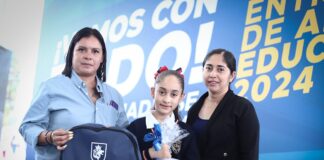 ENTREGA ALE GUTIÉRREZ MÁS DE 4 MIL PAQUETES DE ÚTILES ESCOLARES Y MOCHILAS