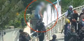SALVAN VIDA DE HOMBRE EN EL PUENTE DEL AMOR