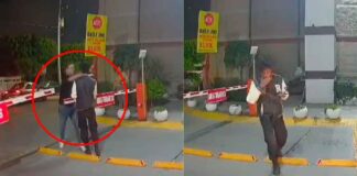 (VIDEO) GOLPEA A GUARDIA DE SEGURIDAD EN LEÓN