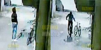 (VIDEO) LADRÓN LE ROBA SU BICICLETA A OTRO LADRÓN EN LEÓN