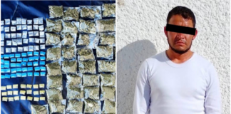 DETIENEN A PRESUNTO DISTRIBUIDOR CON 200 DOSIS DE DROGA EN LEÓN