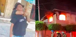 PADRE E HIJO GOLPEAN A VENDEDOR AMBULANTE; LES QUEMAN LA CASA EN REPRESALIA