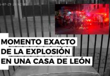 (VIDEO) “¡AYUDA POR FAVOR!”; MOMENTO EXACTO DE LA EXPLOSIÓN EN UNA CASA DE LEÓN