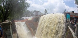 GOBERNADORA ENCABEZA LA APERTURA DE LAS COMPUERTAS DE LA PRESA DE LA OLLA
