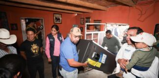 GOBIERNO ENTREGA APOYOS A FAMILIAS AFECTADAS POR INUNDACIÓN EN SAN PEDRO DE IBARRA