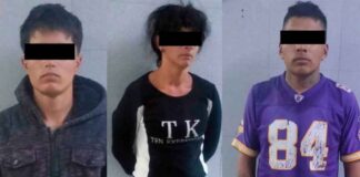 DETIENEN A DOS HOMBRES Y A UNA MUJER POR PRIVACIÓN ILEGAL DE LA LIBERTAD