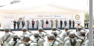 INAUGURAN EL 36 BATALLÓN DE LA GUARDIA NACIONAL EN SALAMANCA