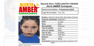 CONTINÚA LA BÚSQUEDA DE MEMPHIS ESMERALDA; DESAPARECIÓ EL 17 DE SEPTIEMBRE EN LEÓN