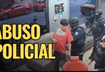 (VIDEO) DENUNCIAN ABUSO DE AUTORIDAD DE POLICÍAS DE LEÓN EN BARBERÍA