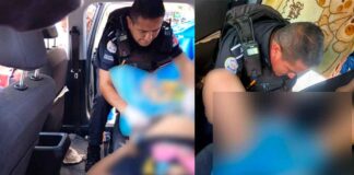 POLICÍAS DE LEÓN AYUDAN A JOVEN MADRE A DAR A LUZ EN UN AUTO