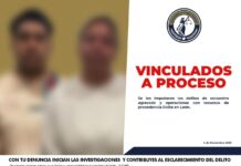 FISCALÍA CAPTURA A PAREJA VINCULADA A ESQUEMA DE PRÉSTAMOS “GOTA A GOTA” EN LEÓN