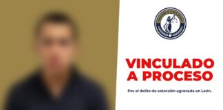 DETENIDO JOVEN DE 19 AÑOS POR EXTORSIONAR A UN NEGOCIO DEL CENTRO DE LEÓN