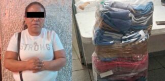 DETIENEN A MUJER CON MÁS DE 80 PRENDAS ROBADAS EN PILETAS