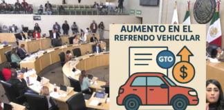 AUMENTARÁ EL REFRENDO VEHÍCULAR EN GTO ESTE 2026