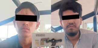 DETIENEN A DOS HOMBRES ARMADOS EN LEÓN