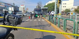 MUJER DE LA TERCERA EDAD MUERE TRAS ACCIDENTE EN ESTACIÓN DE LA ORUGA EN LEÓN
