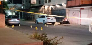 BALEAN A HOMBRE FRENTE AL PARQUE DEL ÁRBOL