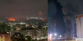 ESTADOS UNIDOS BOMBARDEA VENEZUELA ESTA NOCHE