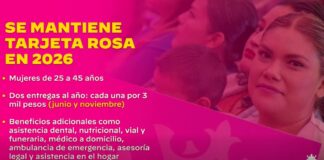 VAN MÁS DE 38 MIL REGISTROS EN LA TARJETA ROSA