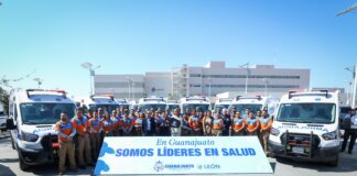 ENTREGAN 17 NUEVAS AMBULANCIAS PARA EMERGENCIAS