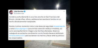CONDENAN ATAQUE ARMADO QUE DEJÓ UN MUERTO Y 11 LESIONADOS EN SAN PANCHO