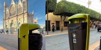 INSTALAN BOTES DE BASURA PARA MASCOTAS EN LEÓN