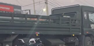 MOTOCICLISTA MUERE TRAS ACCIDENTE CON EL EJÉRCITO EN LEÓN