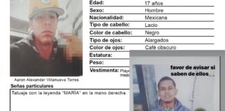 BUSCAN A JOVENES QUE DESAPARECIERON EL PASADO 22 DE FEBRERO