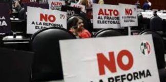 CONGRESO RECHAZA REFORMA ELECTORAL DE SHEINBAUM