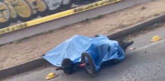 CICLISTA RESBALA EN UNA BOYA Y PIERDE LA VIDA EN LEÓN