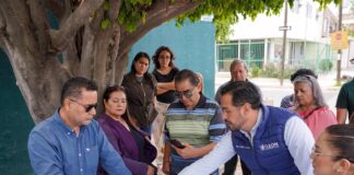 VECINOS DE LA ANDRADE TRANSFORMAN SU PARQUE “EL TRIANGULITO” EN LEÓN