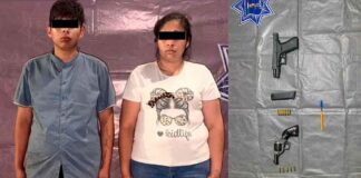 DETIENEN A PAREJA ARMADA EN LA COLONIA LEÓN I