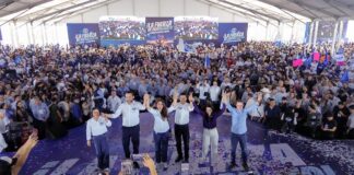 PAN REALIZA CONCENTRACIÓN EN LEÓN CON MENSAJES SOBRE IDENTIDAD PARTIDISTA RUMBO AL 2027