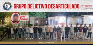 CAEN 22 PRESUNTOS INTEGRANTES DEL CJNG EN LOMAS DE COMANJILLA