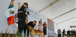 OFICIALES CANINOS SE JUBILAN CON HONORES EN GUANAJUATO