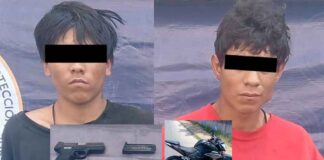 DETIENEN A DOS PRESUNTOS HOMICIDAS ARMADOS TRAS PERSECUCIÓN EN LEÓN