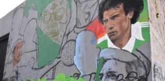 LEÓN SE SUMA A LA FIEBRE MUNDIALISTA CON MURAL FUTBOLERO EN VALLE DE LEÓN