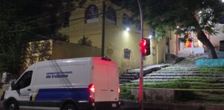 ENCUENTRAN A HOMBRE MUERTO JUNTO A ALTAR DE LA SANTA MUERTE