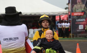 BOMBEROS DE LEÓN GANAN BRONCE EN COMPETENCIA INTERNACIONAL