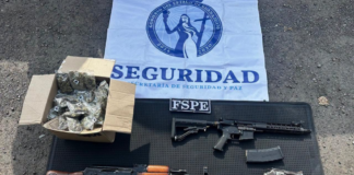 FSPE DECOMISA ARMAS, DROGA Y DETIENE A DOS PERSONAS DURANTE OPERATIVO EN PÉNJAMO