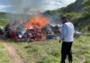 FGR INCINERA MÁS DE 560 KILOS DE DROGA EN OPERATIVO REALIZADO EN LEÓN