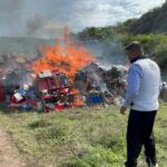 FGR INCINERA MÁS DE 560 KILOS DE DROGA EN OPERATIVO REALIZADO EN LEÓN