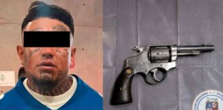 VECINOS ALERTAN SOBRE HOMBRE ARMADO Y POLICÍAS LO DETIENEN EN LEÓN