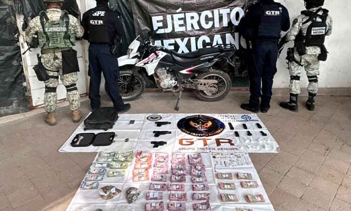 detenidos-arma-droga-leon