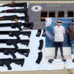 DETIENEN A DOS HOMBRES CON ARMAS LARGAS EN LEÓN