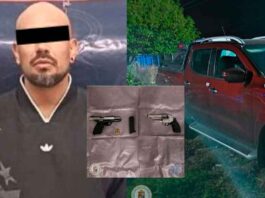 DETIENEN A HOMBRE CON DOS ARMAS DE FUEGO EN LEÓN