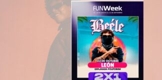 FUNWEEK LANZA ÚLTIMA SEMANA DE PROMOCIÓN 2X1 PARA EL CONCIERTO DE BEÉLE EN LEÓN